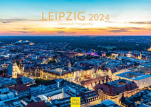 Laden Sie das Bild in den Galerie-Viewer, Edition Seidel Premium Kalender Leipzig 2024 Format DIN A3 Wandkalender Europa Deutschland Sachsen Goethe-Denkmal Opernhaus Augustusplatz Metropole Dieterich Fotografie
