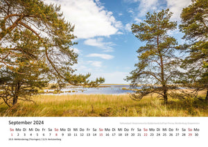 Edition Seidel Premium Kalender Deutschlands Naturparadiese 2024 Format DIN A3 Wandkalender Europa Deutschland Schleswig-Holstein Mecklenburg-Vorpommern Bayern Alpen Meer Küste Christian Müringer