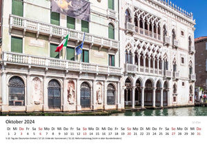 Edition Seidel Premium Kalender Venedig Bezaubernde Lagunenstadt 2024 Format DIN A3 Wandkalender Italien Markusplatz Gondeln Canal Grande Santa Maria Rialtobrücke Melanie Viola