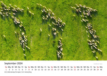 Laden Sie das Bild in den Galerie-Viewer, Edition Seidel Premium Kalender Terra Die Erde von Oben 2024 Format DIN A3 Wandkalender Naturkalender Welt Nadelwald Gletscher Flusslandschaften Tulpenfelder
