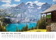 Laden Sie das Bild in den Galerie-Viewer, Edition Seidel Premium Kalender Die Alpen 2024 Format DIN A3 Wandkalender Schweiz Österreich Italien Deutschland Frankreich Berge Natur
