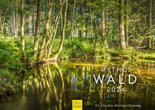 Laden Sie das Bild in den Galerie-Viewer, Edition Seidel Premium Kalender Mythos Wald 2024 Format DIN A3 Wandkalender Europa Deutschland Laubwald Mischwald Bärlauch Christian Müringer
