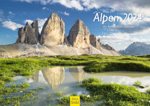 Laden Sie das Bild in den Galerie-Viewer, Edition Seidel Premium Kalender Alpen 2024 Format DIN A3 Wandkalender Europa Deutschland Österreich Italien Frankreich Schweiz Bayern Tirol Südtirol Rainer Mirau
