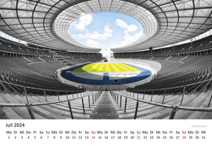 Edition Seidel Premium Kalender Berlin 2024 Format DIN A3 Wandkalender Europa Deutschland Hauptstadt Reichstag Bundeskanzleramt Spree Metropole Skyline