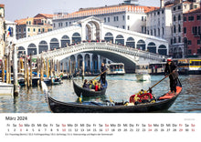 Laden Sie das Bild in den Galerie-Viewer, Edition Seidel Premium Kalender Venedig 2024 Format DIN A3 Wandkalender Europa Italien Norditalien Venetien Markusplatz Rialtobrücke
