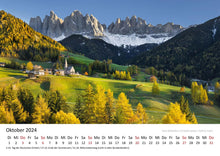 Laden Sie das Bild in den Galerie-Viewer, Edition Seidel Premium Kalender Alpen 2024 Format DIN A3 Wandkalender Europa Deutschland Österreich Italien Frankreich Schweiz Bayern Tirol Südtirol Rainer Mirau
