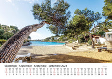 Laden Sie das Bild in den Galerie-Viewer, Edition Seidel Premium Kalender Mallorca International 2024 Format DIN A3 Wandkalender Europa Spanien Palma Balearen Insel Mittelmeer
