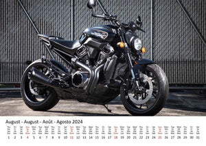 Edition Seidel Premium Kalender Fascination Harleys International 2024 Format DIN A3 Wandkalender Motorräder Harley Bike Biker Hobby