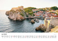 Laden Sie das Bild in den Galerie-Viewer, Edition Seidel Premium Kalender Kroatien 2024 Format DIN A3 Wandkalender Europa Balkanhalbinsel Zagreb Dubrovnik Split Adria Meer Felsen Nationalpark
