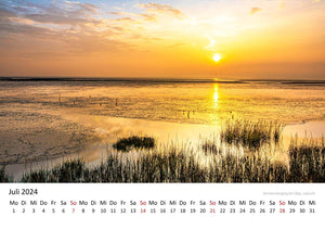 Edition Seidel Premium Kalender Traum vom Ostfriesland 2024 Format DIN A3 Wandkalender Deutschland Niedersachsen Nordsee Emden Norddeich Manningaburg Evenburg Andrea Dreegmeyer