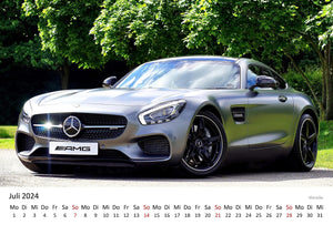 Edition Seidel Premium Kalender Sportwagen 2024 Format DIN A3 Wandkalender Autokalender Lebensmotto Lebensgefühl Hobby Auto Rennwagen Maschine